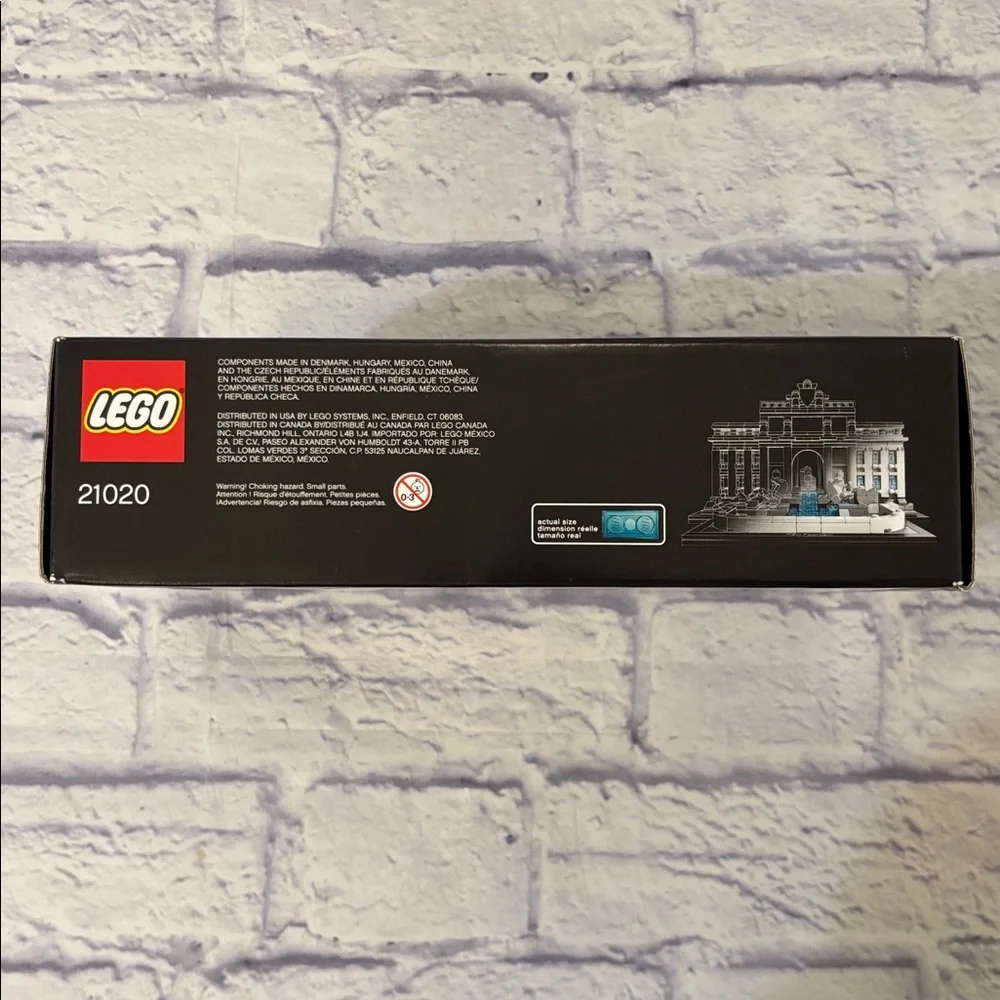 LEGO Architecture 21020 Trevi Fountain Retired Set NEW In Sealed Box NWT